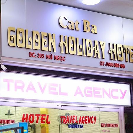 Catba Golden Holiday Hotel Dong Khe Sau Exterior foto